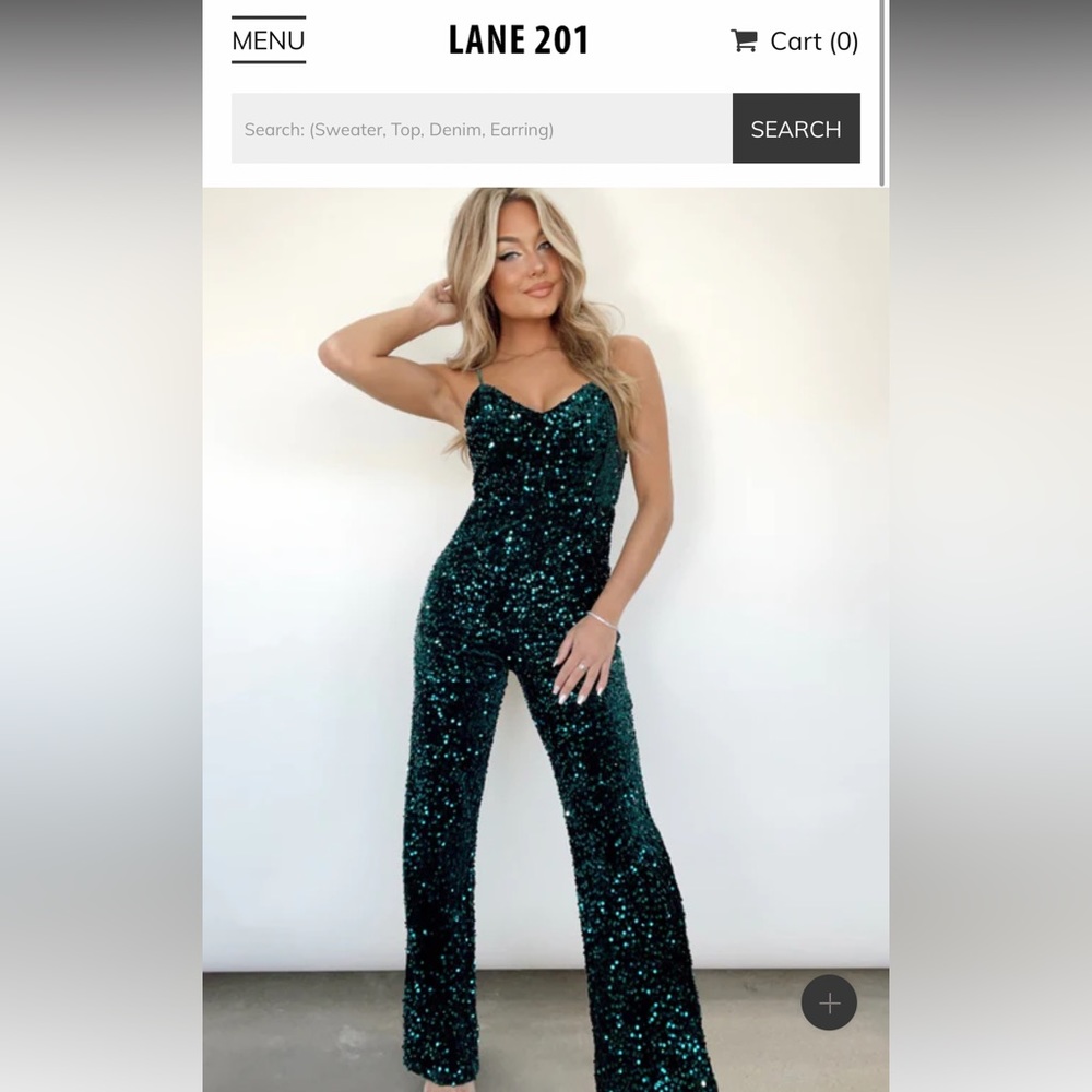 NWT Lane 201 sequence jumpsuit
